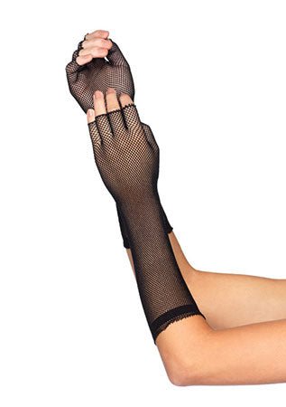 Elbow Length Net Fingerless Bl - JJ's Party House