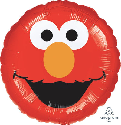 Elmo Smiles Mylar Balloon 17'' - JJ's Party House
