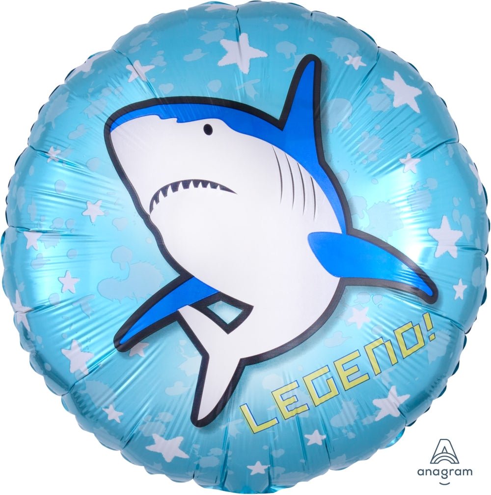 Epic Party Shark Mylar Balloon - JJ's Party House