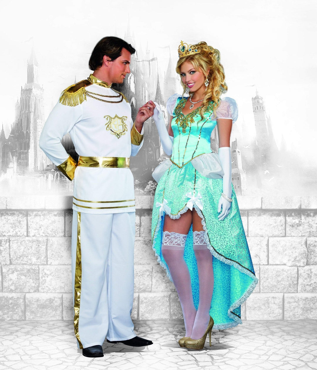 prince and princess fancy dress Cinderella & Prince Charming Costumes at Boston Costume