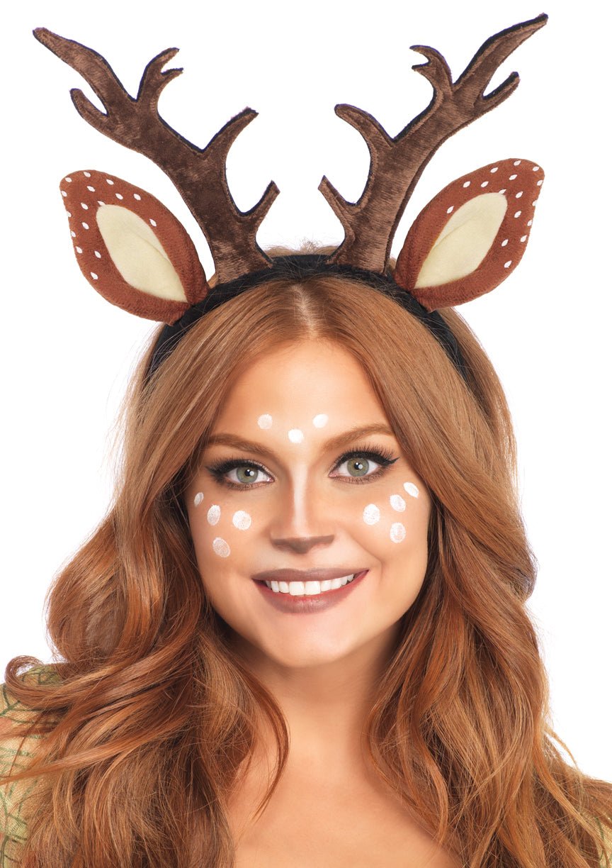 Fawn Ear Deer Antler Headband - JJ's Party House