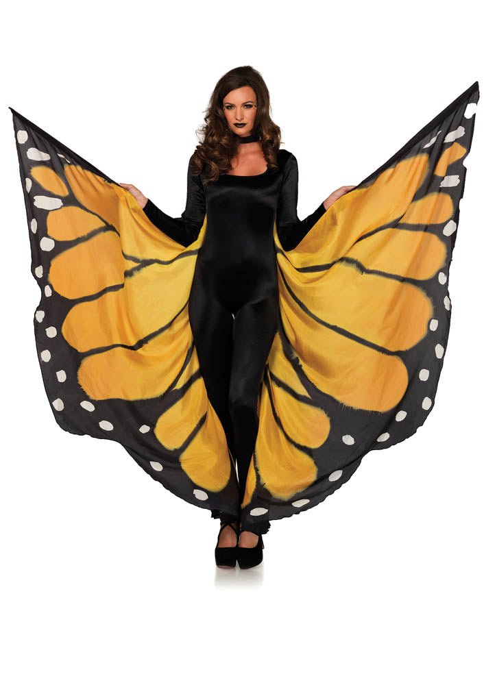 Festival Butterfly Wings LEG - A2782 BLUE/BLACK - JJ's Party House: Birthday, Balloons & Custom Party Favors