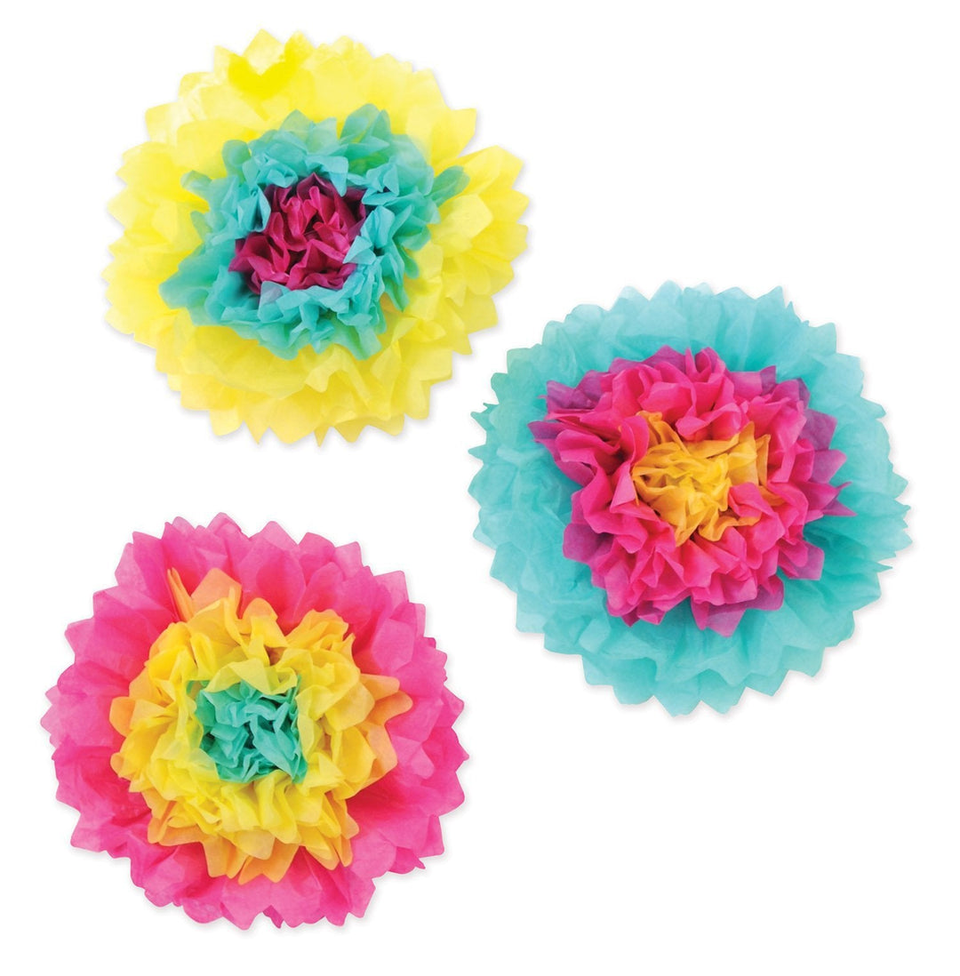 Fiesta Tissue Flowers - JJ's Party House