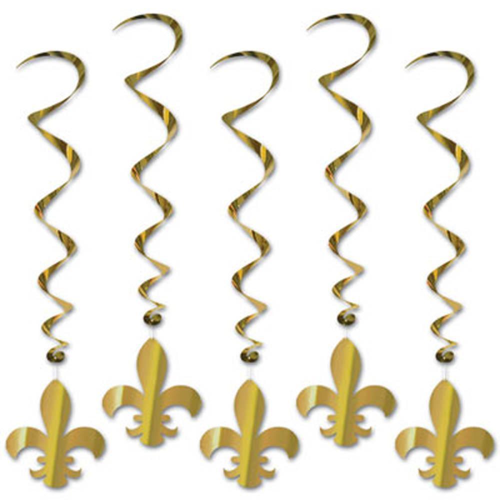 Fleur De Lis Whirls - JJ's Party House