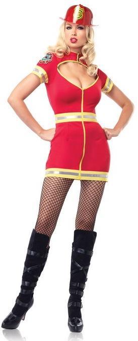 Flirty Firefighter Costume - JJ's Party House