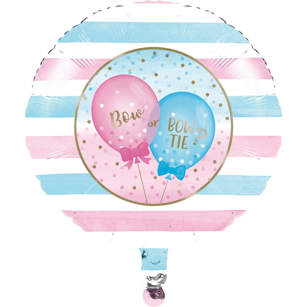 Gender Reveal Balloons Metallic Helium Balloon - JJ's Party House: Birthday, Balloons & Custom Party Favors