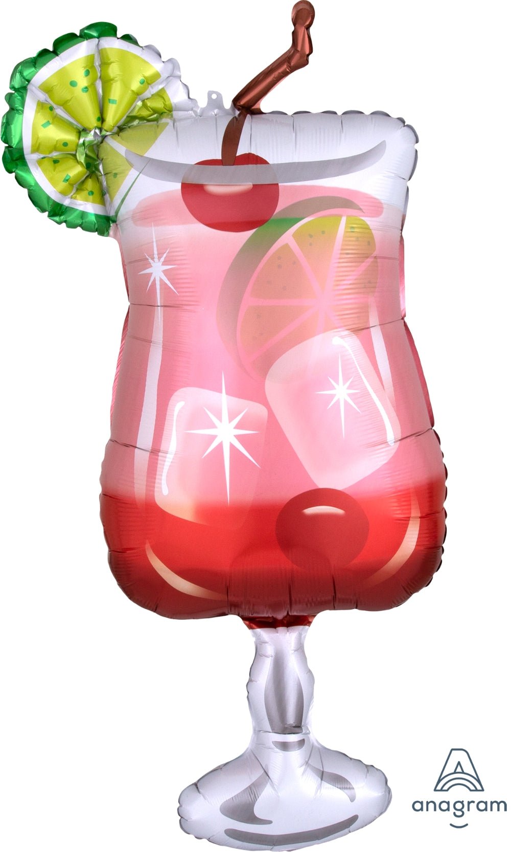 Gin Fizz Cocktail Balloon 37'' - JJ's Party House