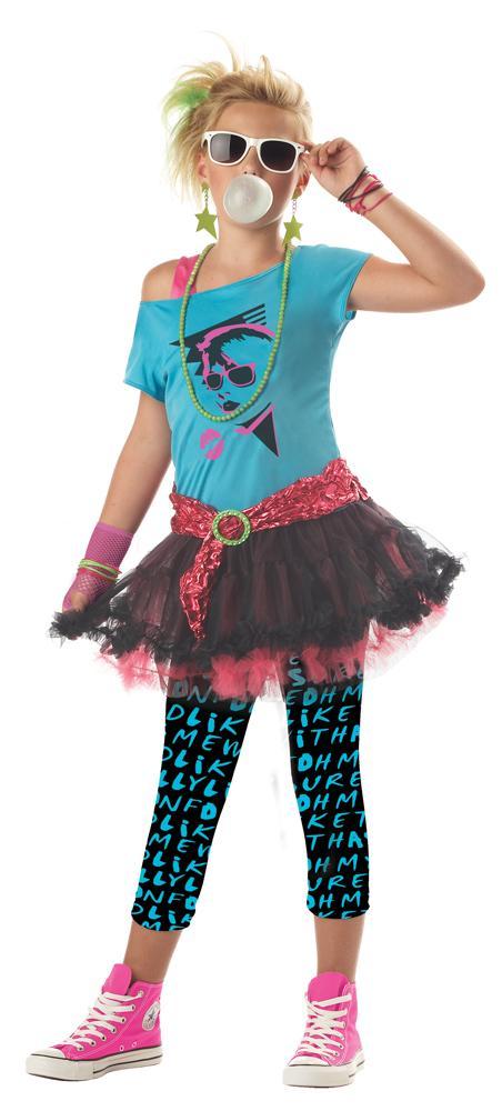 Girls 80'S Valley Girl Costume - JJ's Party House