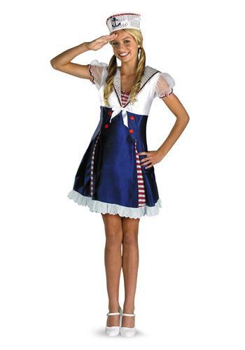Girls Ahoy Matey Costume - JJ's Party House