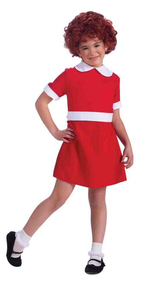 Girls Annie Costume - Medium - JJ's Party House