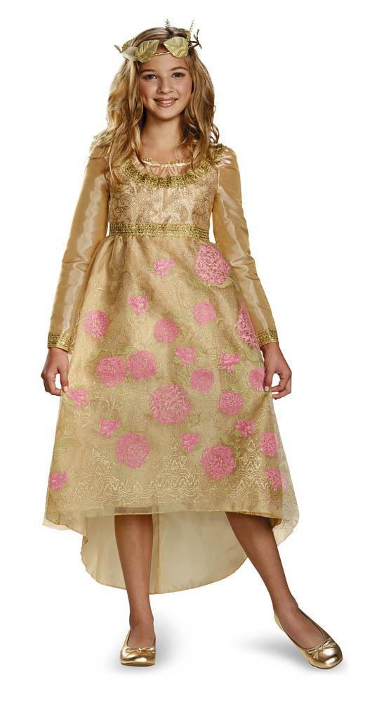 Girls Aurora Coronation Gown Costume - Sleeping Beauty - JJ's Party House