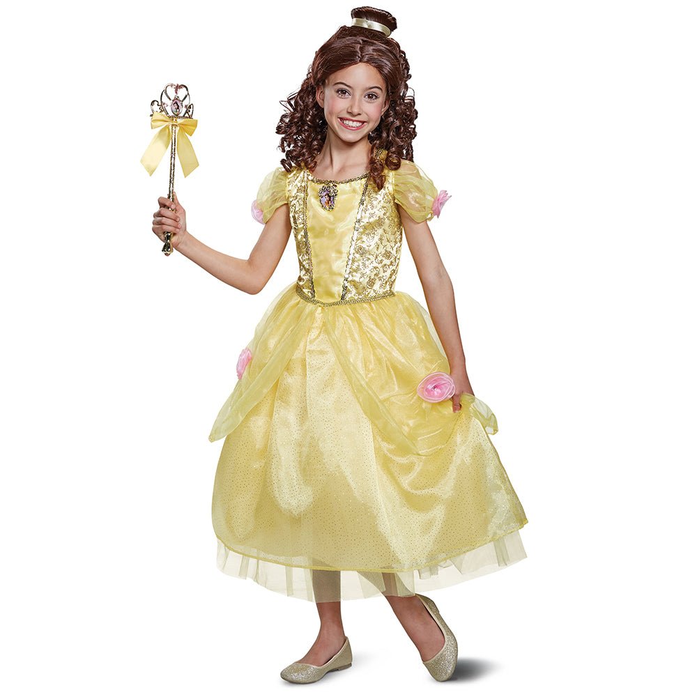 Girls Belle Deluxe Costume DIS-67006 X-SMALL (3T-4T) - JJ's Party House