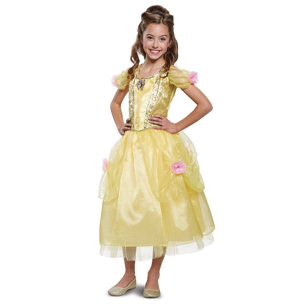 Girls Belle Deluxe Costume DIS-67006 X-SMALL (3T-4T) - JJ's Party House