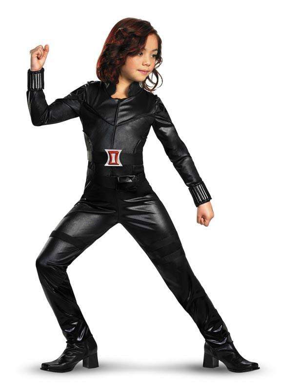 Girls Black Widow Deluxe Costume - Avengers - JJ's Party House
