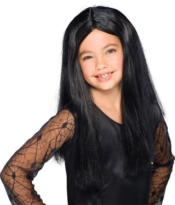 Girls Black Witch Wig - JJ's Party House