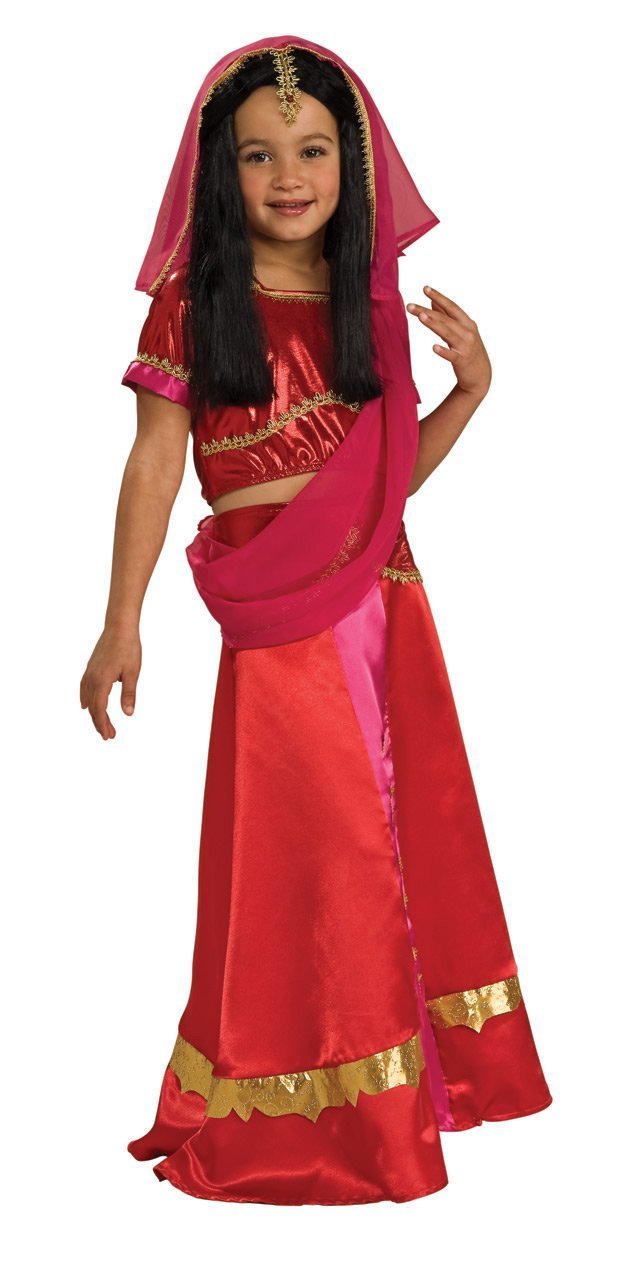 Girls Bollywood Princess Costume - JJ's Party House