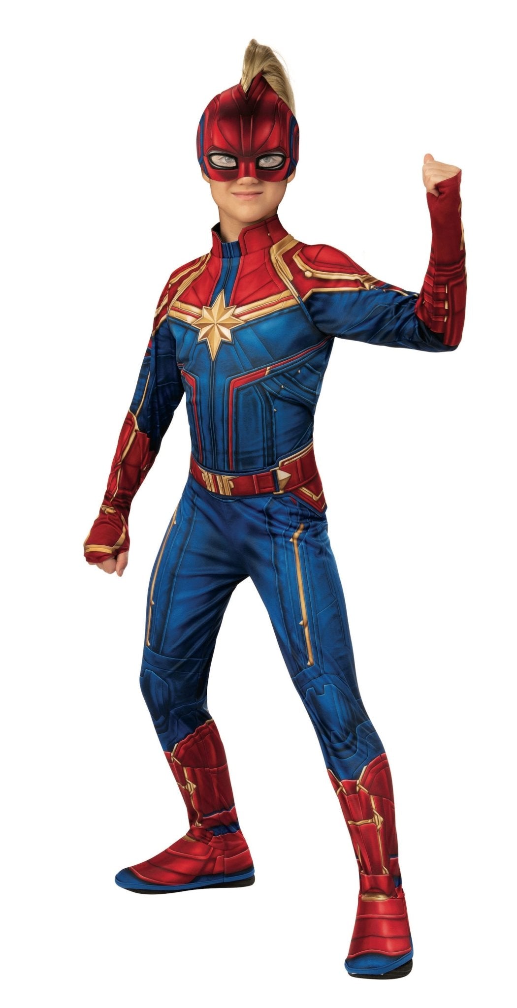 Girls Captain Marvel Costume - Avengers - JJ's Party House