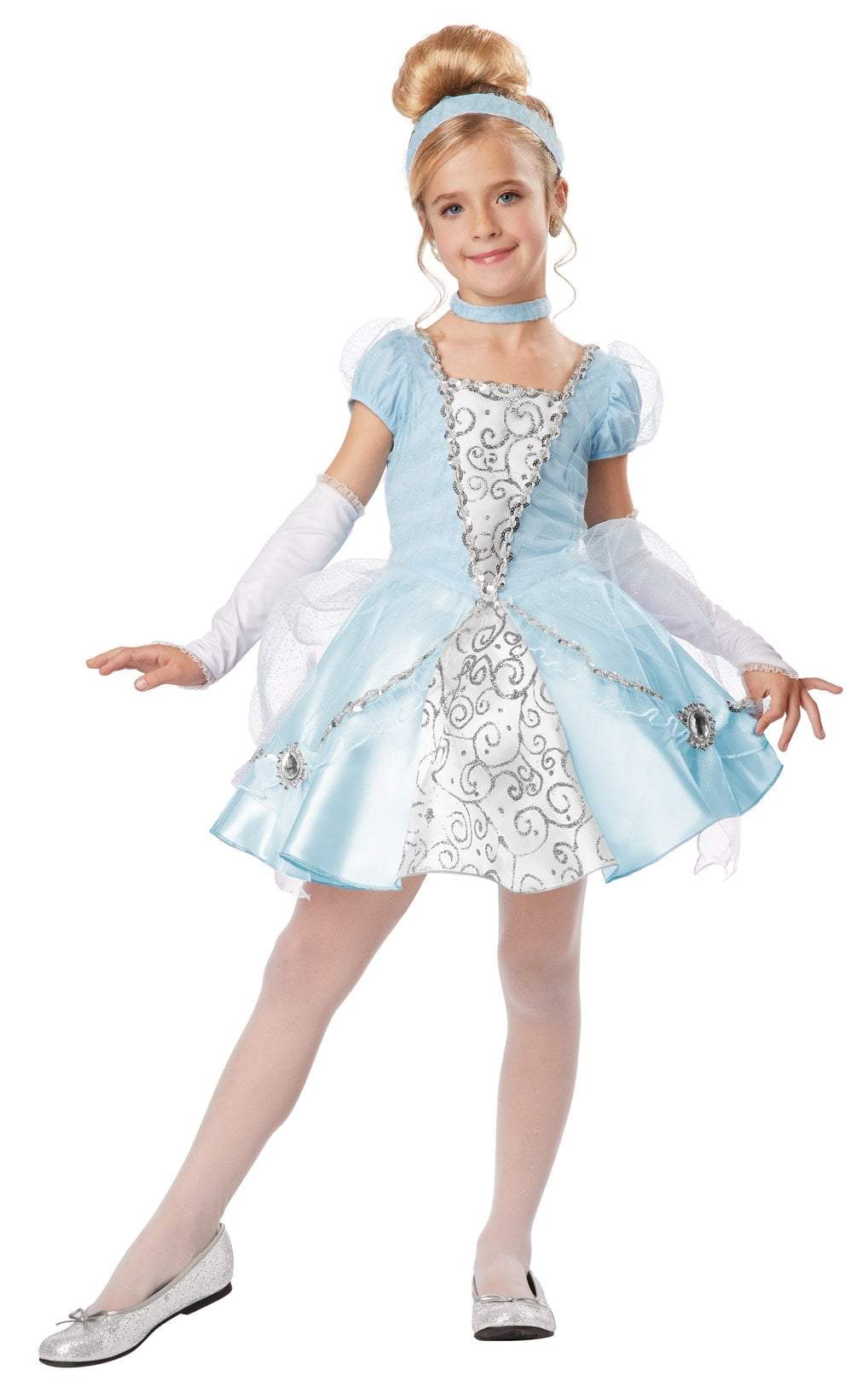 Girls Cinderella Deluxe Costume - JJ's Party House