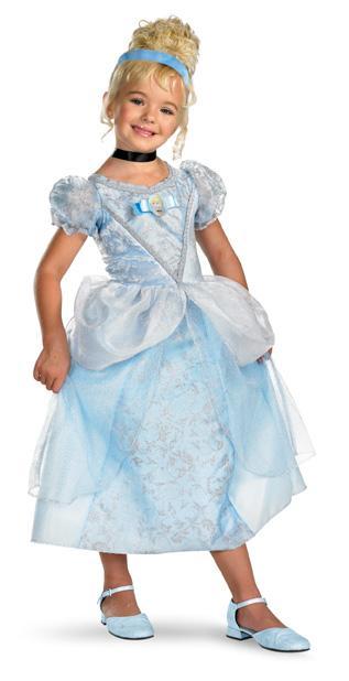 Girls Cinderella Deluxe Costume - JJ's Party House