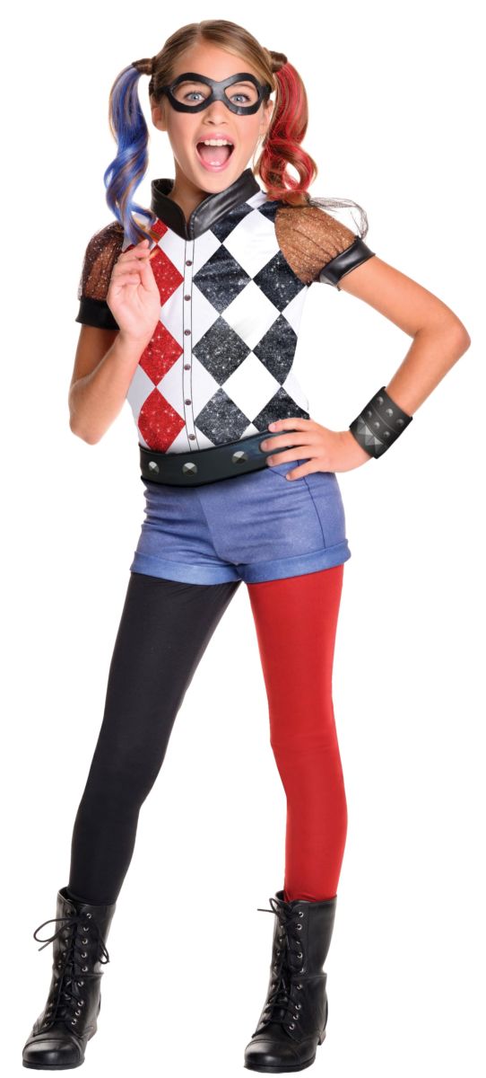 Girls Deluxe Harley Quinn Cost - JJ's Party House