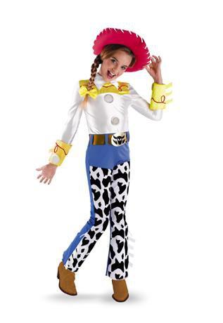 Girls Deluxe Jessie Costume - Toy Story - JJ's Party House