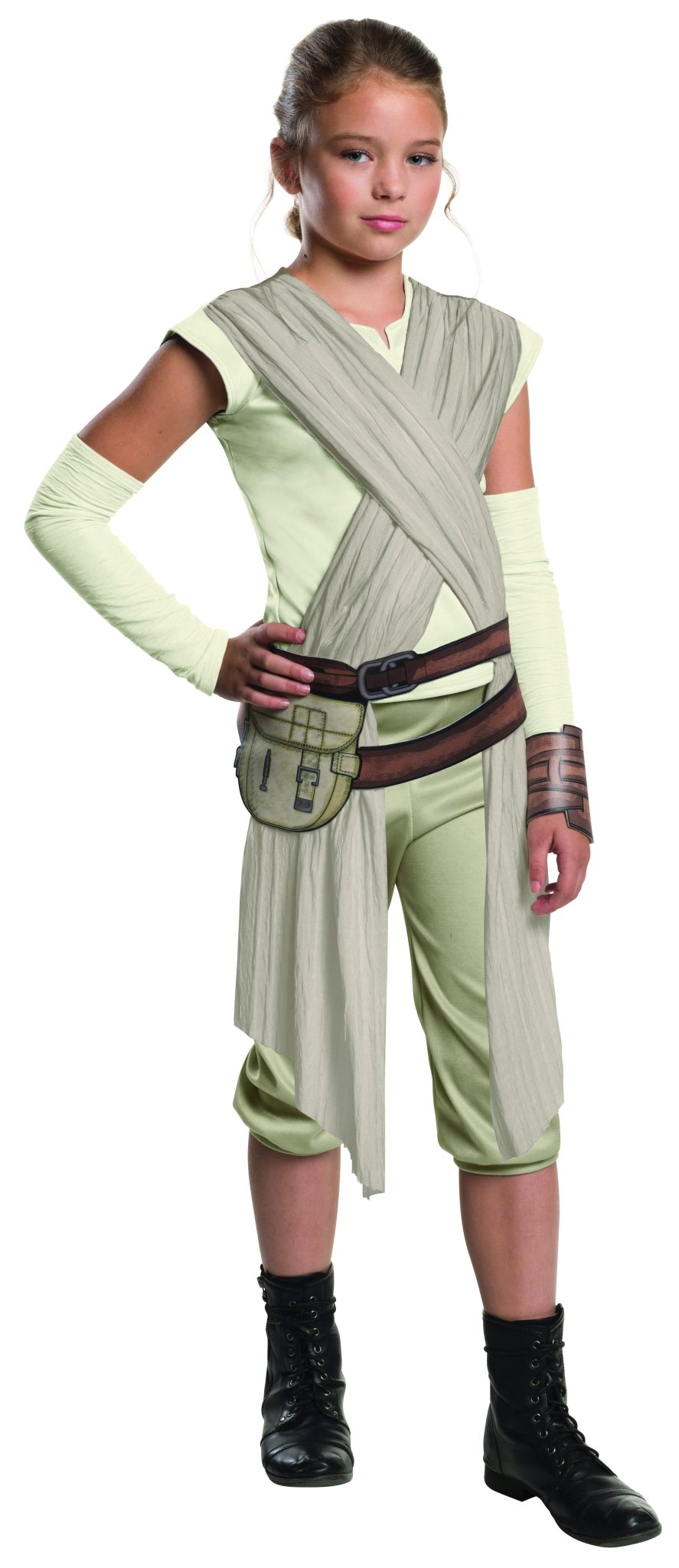 Girls Deluxe Rey Costume - JJ's Party House