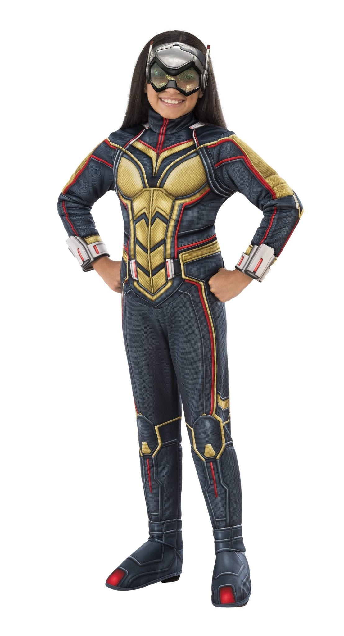 Girls Deluxe Wasp Costume - Ant-Man and the Wasp - JJ's Party House