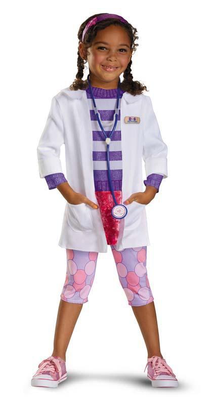 Girls Doc McStuffins Deluxe Costume - JJ's Party House