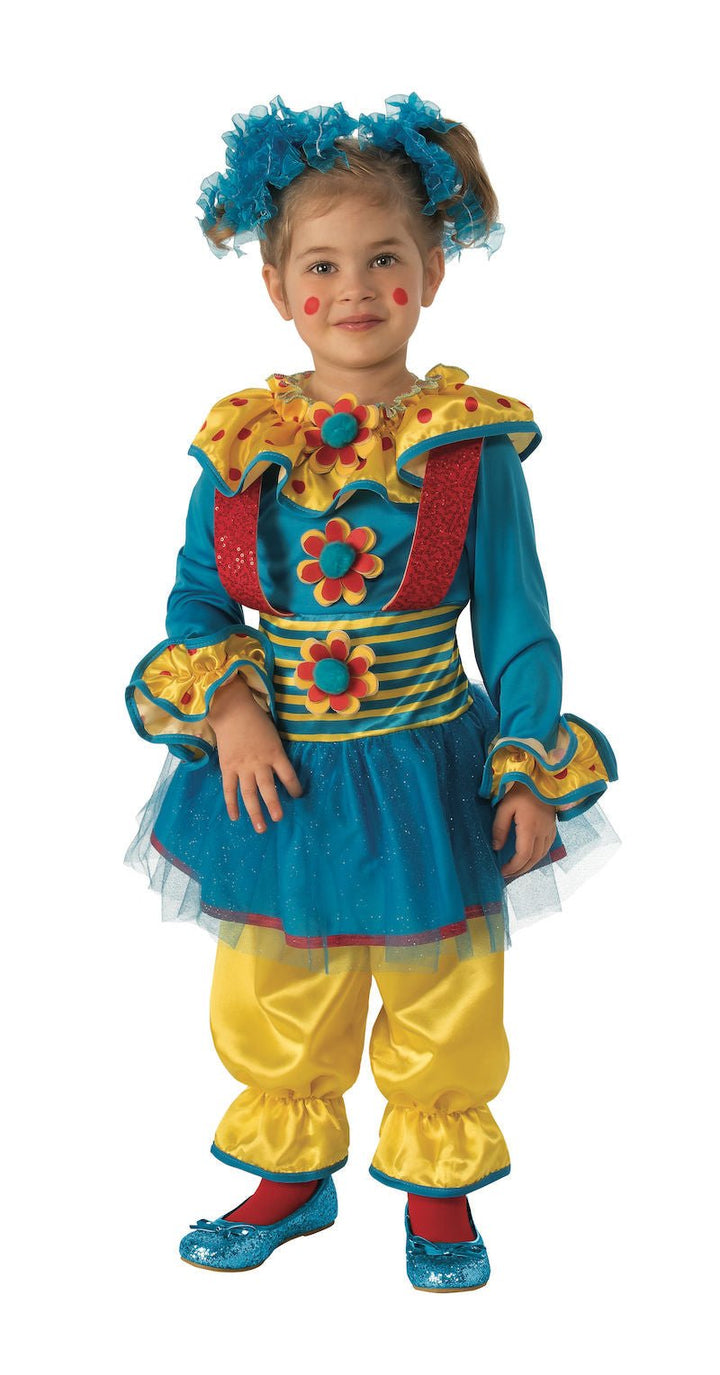 Girls Dotty The Clown Costume - JJ's Party House