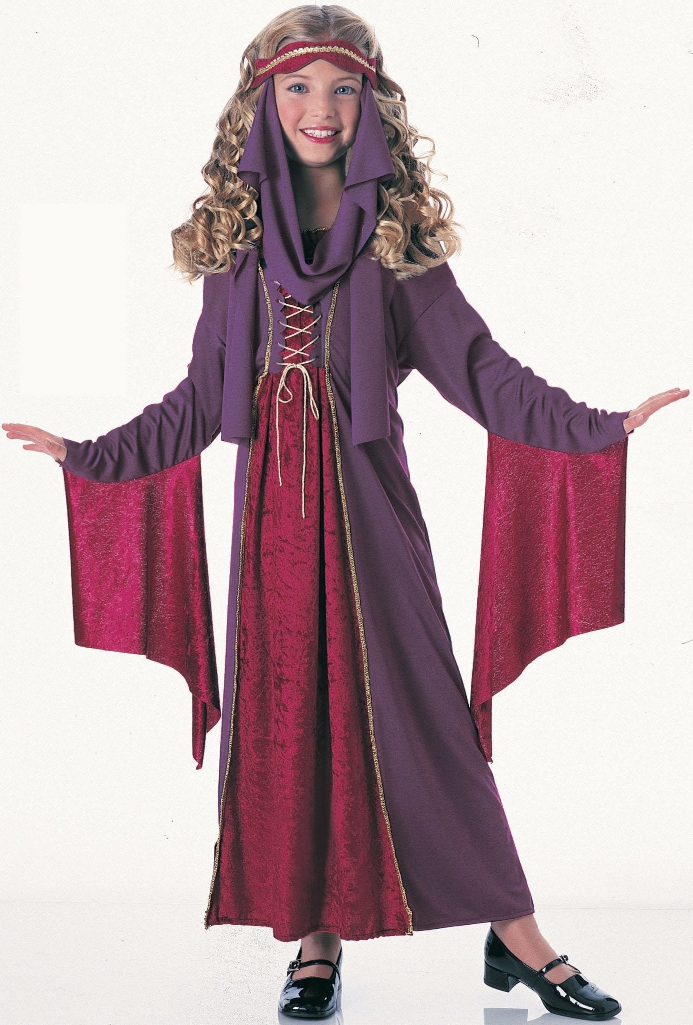 Girls Gothic Princess Costume - JJ's Party House
