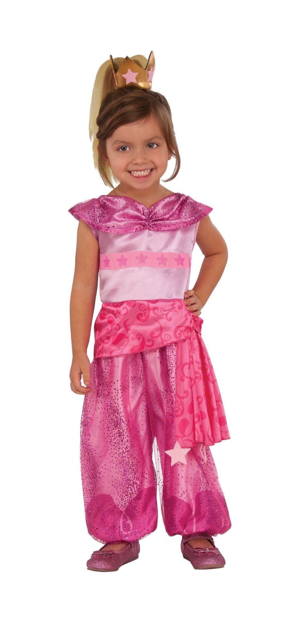 Girls Leah Costume - Shimmer & Shine - JJ's Party House