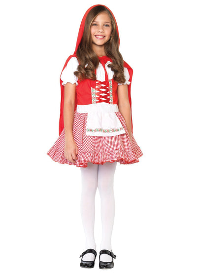 Girls Lil Miss Red Riding Hood Costume - JJ's Party House