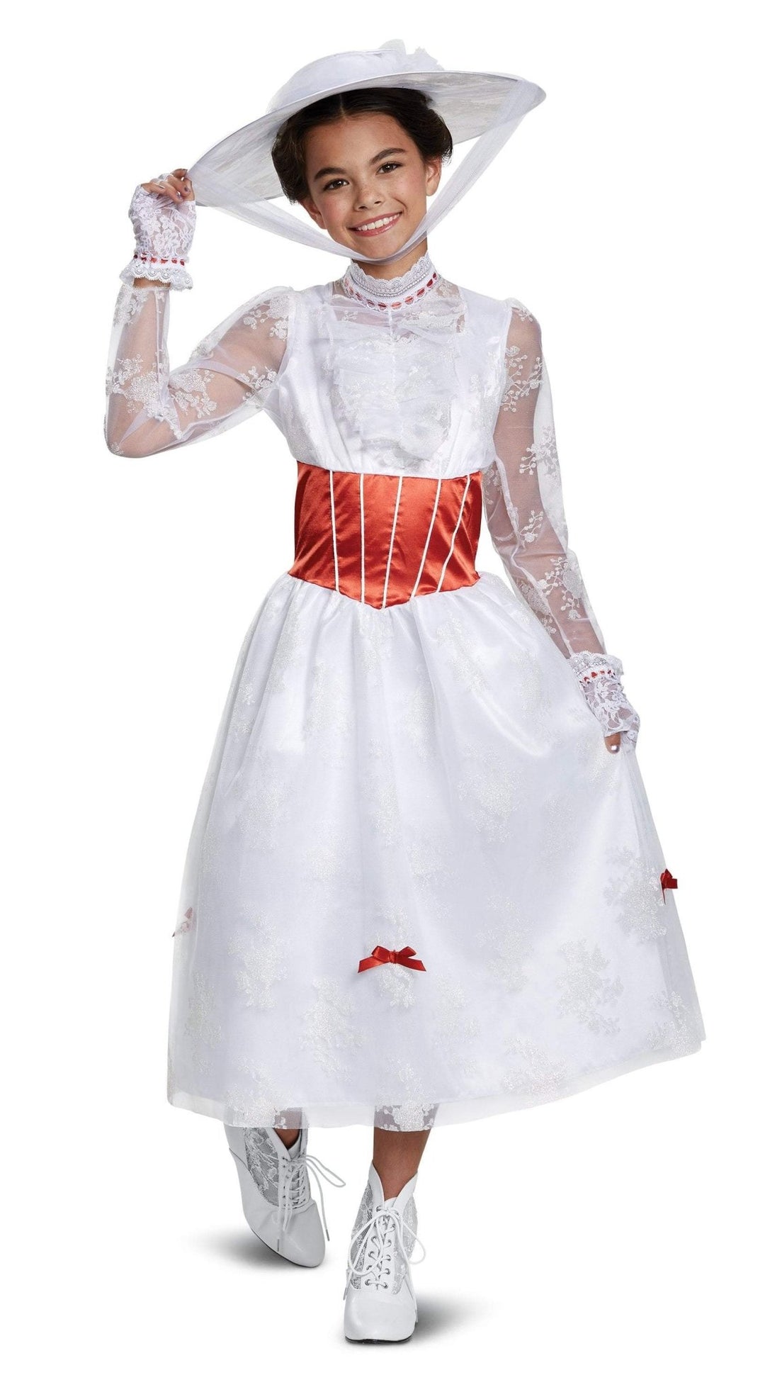 Girls Mary Poppins Costume DIS-66107 MEDIUM (7-8) - JJ's Party House