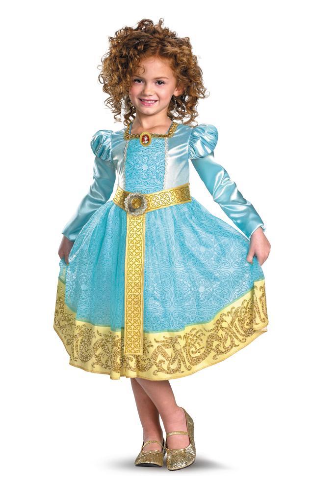 Girls Merida Deluxe Costume - Brave - JJ's Party House