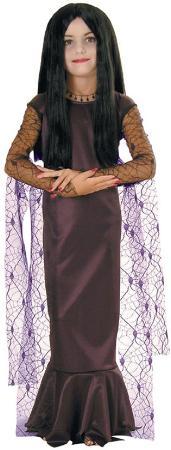 Girls Morticia Costume - Addams Family - JJ's Party House