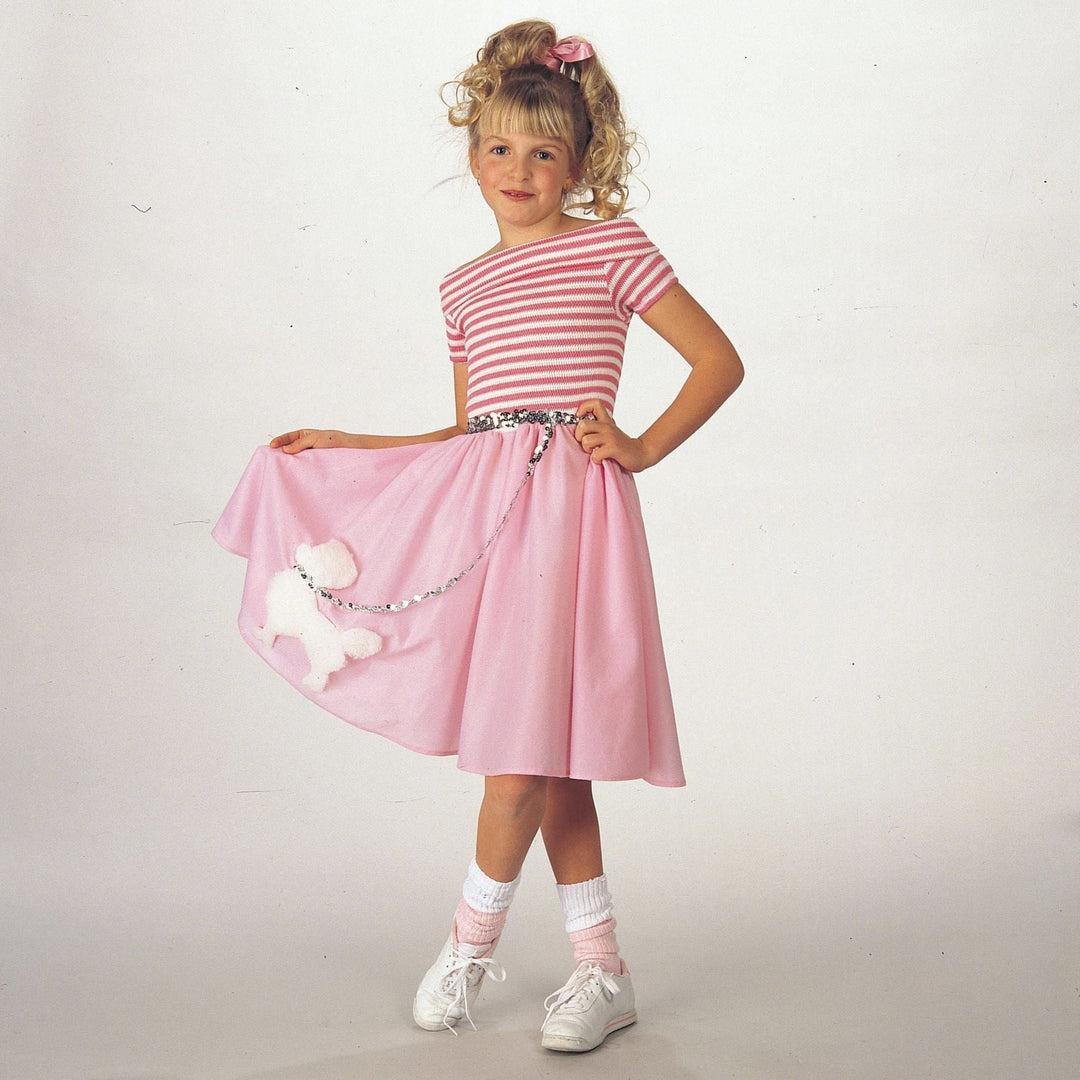 Girls Nifty Fifties Costume - JJ's Party House