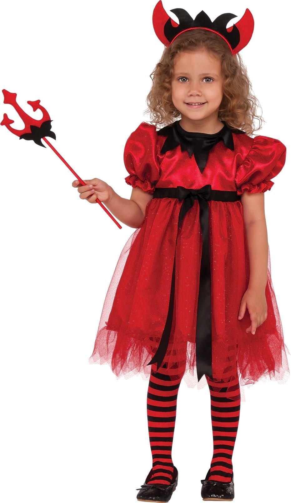 Girls Pretty Devilish Costume - JJ's Party House