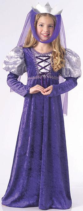 Girls Renaissance Queen Costume - JJ's Party House