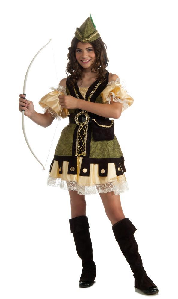 Girls Robin Hood Costume - JJ's Party House