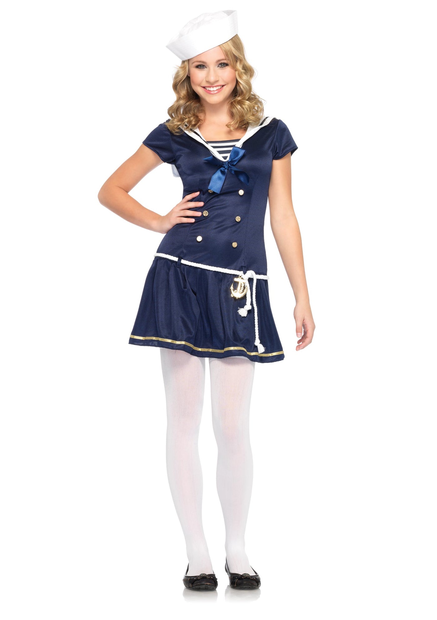 Girls Shipmate Cutie Costume - JJ's Party House