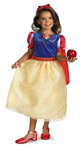 Girls Snow White Deluxe Costume - JJ's Party House