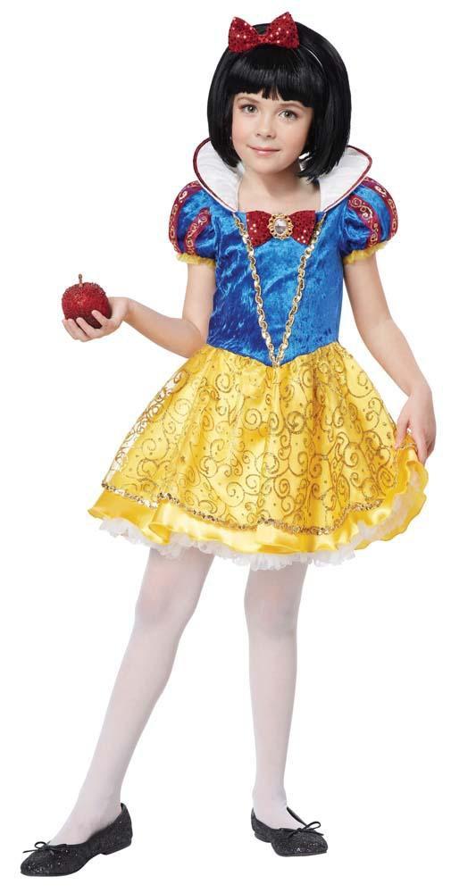 Girls Snow White Deluxe Costume - JJ's Party House