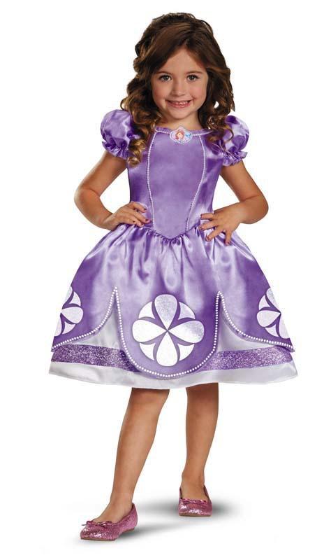 Girls Sofia Classic Costume - JJ's Party House