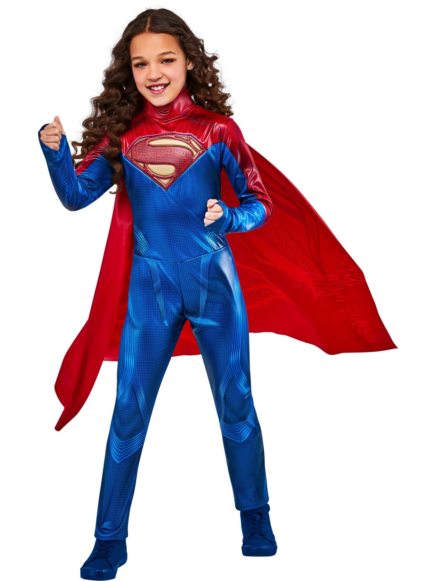Girls Supergirl Costume - Superman - JJ's Party House