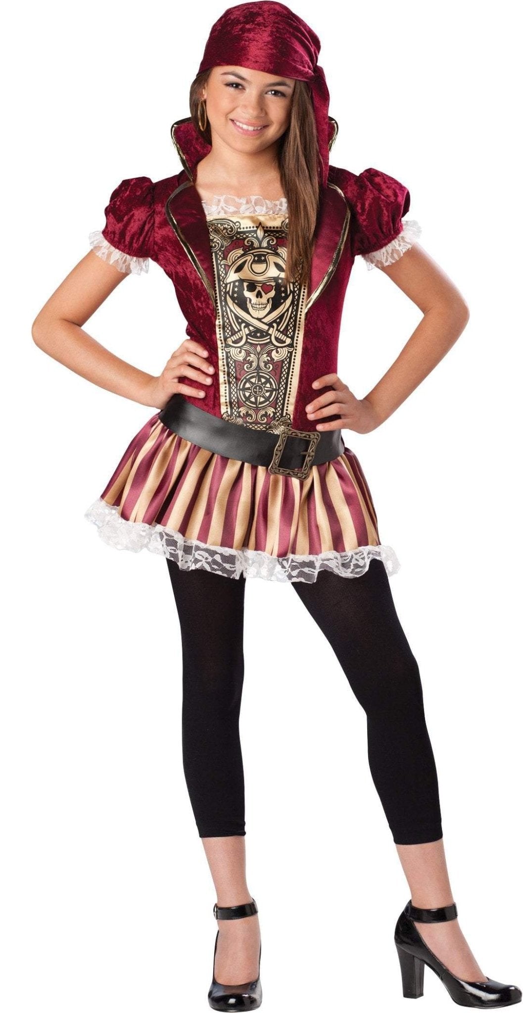 Girls Swashbucklin' Sass Pirate Costume - JJ's Party House