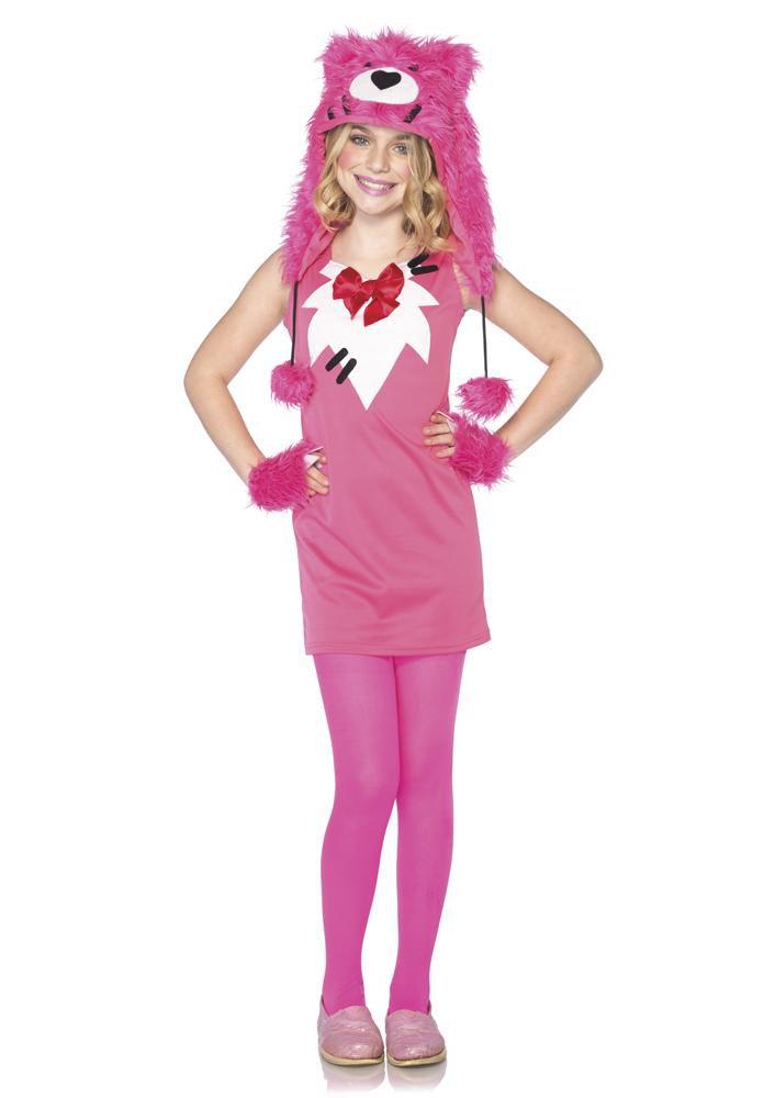 Girls Sweetheart Bear Costume - JJ's Party House