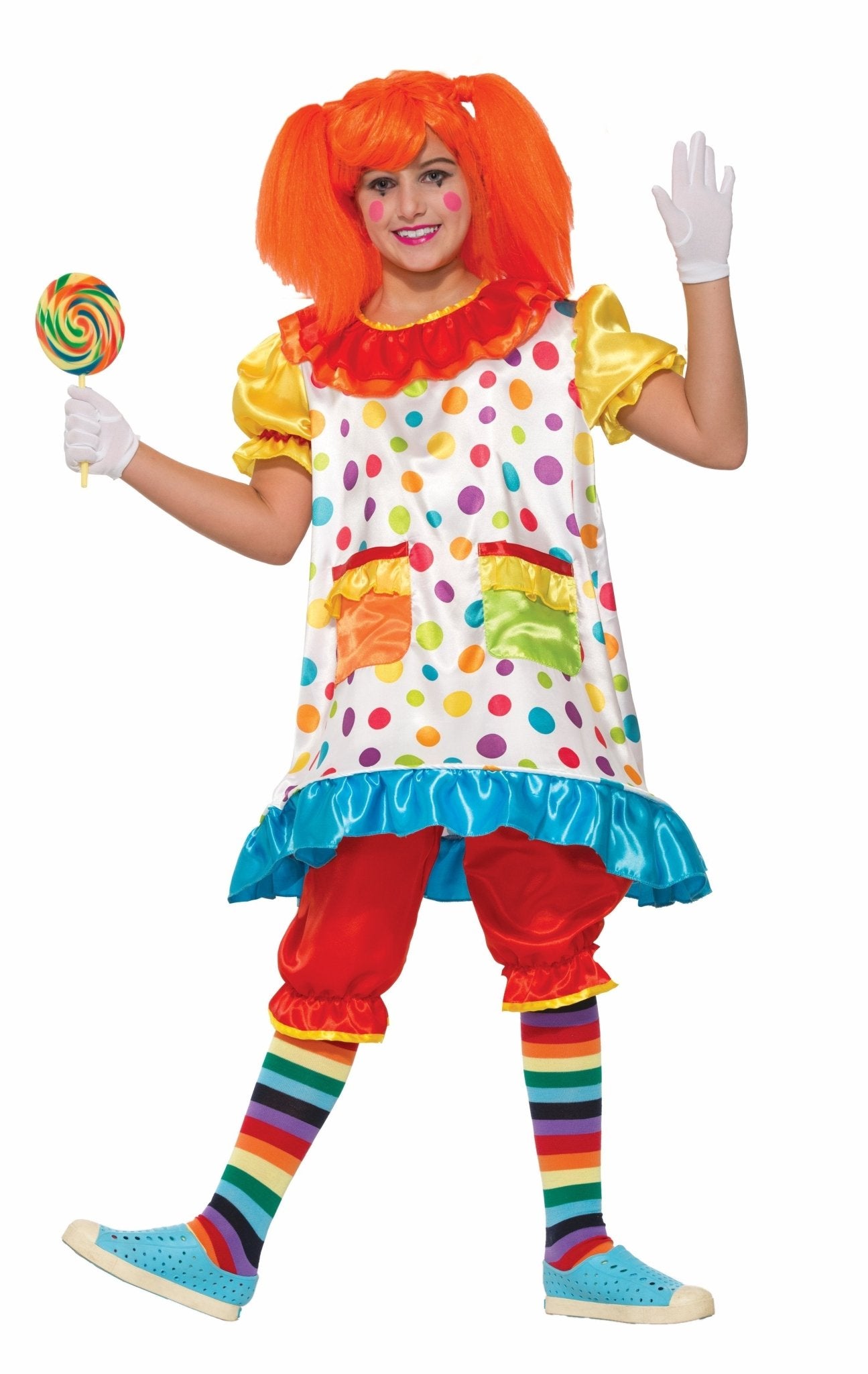 Girls Wiggles The Clown Costume - JJ's Party House