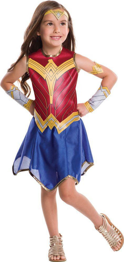 Girls Wonder Woman Costume RUB-640066 SMALL - JJ's Party House