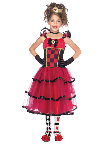 Girls Wonderland Queen Costume - JJ's Party House