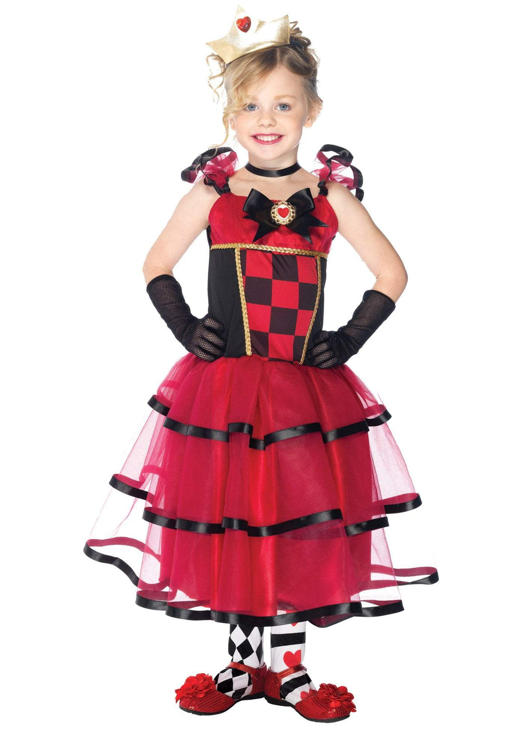 Girls Wonderland Queen Costume - JJ's Party House